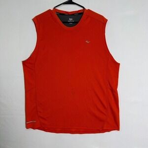 Everlast Men's XL Athletic Fit‎ Tank TOP Red Sleeveless Performance Shirt